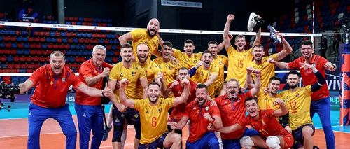 România, rezultat INCREDIBIL în voleiul masculin! A învins campioana olimpică Franța și va juca în optimiile Euro 2023