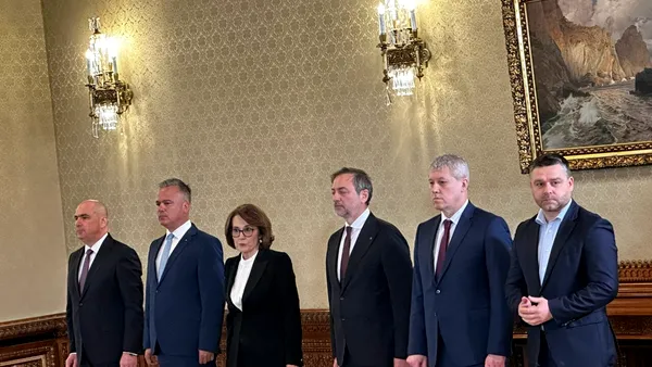 PNL a încheiat consultarea cu Nicușor Dan. Primele declarații ale lui Ilie Bolojan. Imagini de la primirea delegației liberale