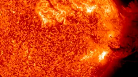 NASA a filmat DOUĂ ERUPȚII SOLARE uriașe - VIDEO