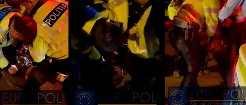Incident șocant la Craiova. Polițiștii, bătuți măr după ce au reținut un șofer băut (VIDEO)