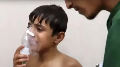 Atac chimic în Alep. Peste 80 de oameni, în pericol de a se sufoca