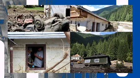 „Nu am rămas cu nimic, nimic”. Imaginile dezastrului din Broșteni. Rana deschisă lăsată de furia apelor și urmele cizmelor de noroi