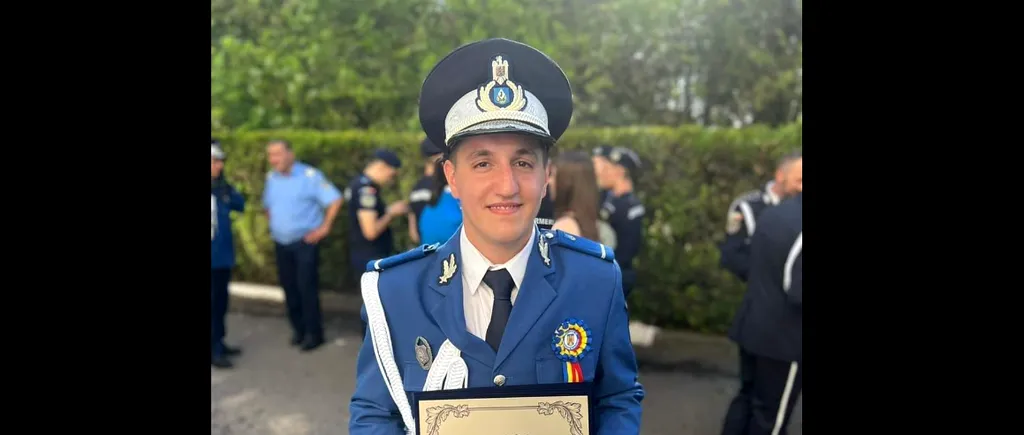 Părăsit de mamă la doi ani, Cosmin a terminat Seminarul Teologic cu CEA MAI MARE medie și a absolvit Academia de Poliție din București