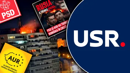 USR folosește incidentul de la Galați ca armă politică și dă vina pe PSD și AUR pentru atacul cu drona: Voi ați lăsat România vulenarbilă!