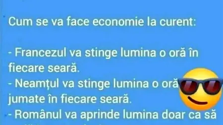 Bancul de luni | Cum fac economie la curent francezul, neamțul și românul