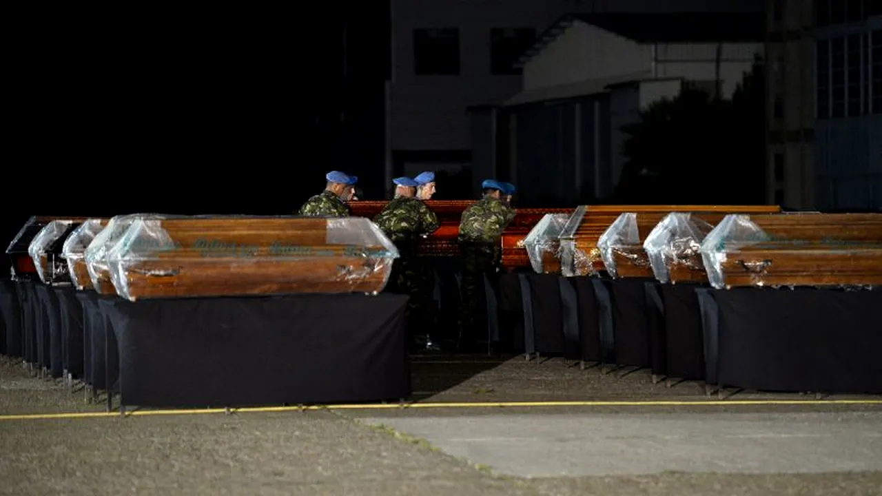Trupurile celor 18 decedați în accidentul din Muntenegru, aduse la INML pentru identificare