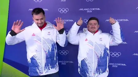 Performanță pentru România la Jocurile Olimpice de iarnă. Echipajul de bob masculin 2 persoane, pe locul 5 la jumătatea probei