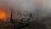 VIDEO | Bombardamente masive la Kiev. Cel puțin trei persoane ucise. Capitala Ucrainei a rămas fără apă și energie