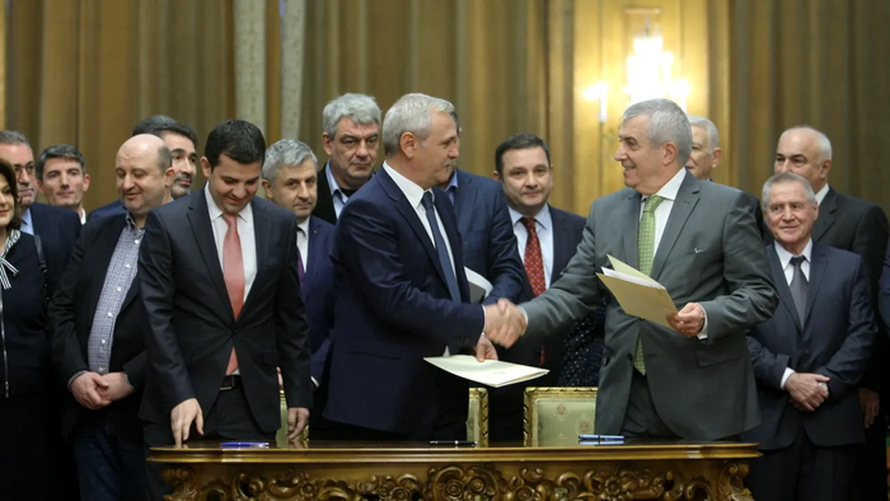 DOCUMENT. PSD și ALDE își fac procese verbale în coaliție. Ce scrie în regulamentul semnat de Dragnea, Tăriceanu și Constantin
