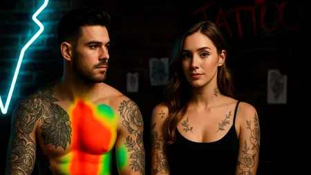 (P) Cum se simte un tatuaj: harta reală a durerii pe zone și recuperarea fără surprize