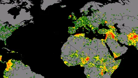 Harta atacurilor teroriste. Care sunt țările cu cel mai ridicat risc de producere a atentatelor