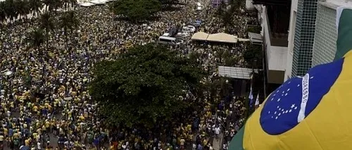 Protest uriaș în Brazilia: trei milioane de oameni au cerut demisia președintei Dilma Rousseff
