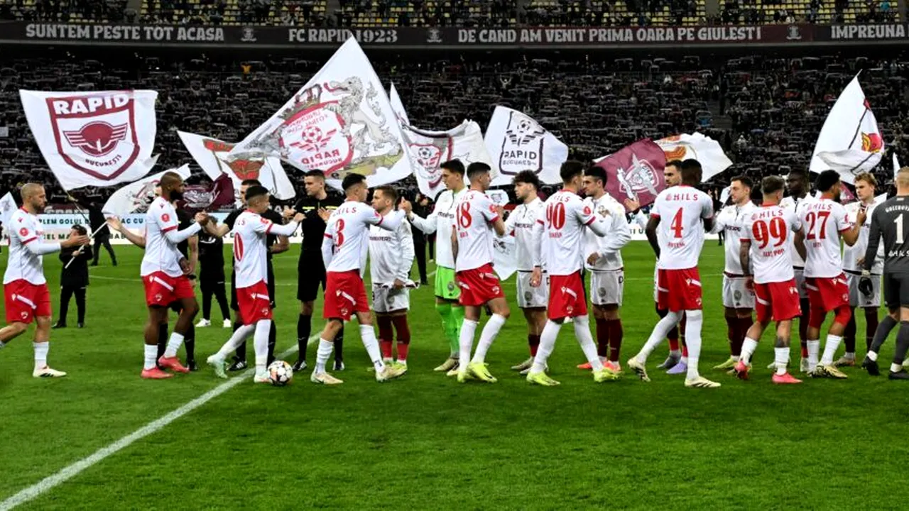 Dinamoviștii, PROPUNERE pentru Rapid înaintea derby-ului. „Nu văd niciun impediment”