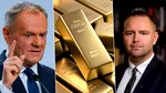 Vânzarea rezervelor de aur ale Poloniei provoacă discuții aprinse între președintele Nawrocki și Guvernul lui Tusk. „O iluzie. Refuz să accept“