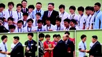 Imagini virale de la Phenian. Fotbalistele din Coreea de Nord au izbucnit în plâns la întâlnirea cu Kim Jong-un