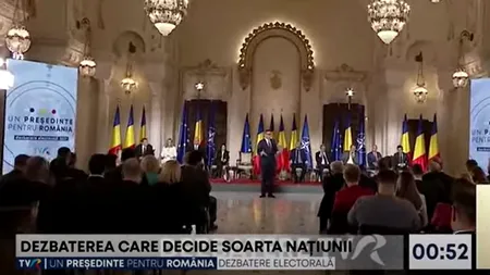 România TV, pe primul loc al audiențelor la cea de-a doua dezbatere electorală. A surclasat TVR, organizatoarea evenimentului! Ciutacu: „Vă las cifrele brute”
