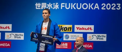 David Popovici, premiat! E cel mai bun ÎNOTĂTOR din lume din 2022! Ce a spus românul înaintea Campionatului Mondial de la Fukuoka