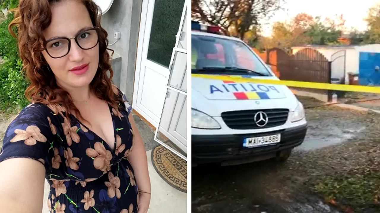 FOTO | Georgiana, o tânără însărcinată în nouă luni, a fost ucisă de cumnatul ei. Înainte să o înjunghie, bărbatul a incendiat casa