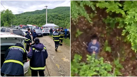 A fost găsit băiețelul de 5 ani dispărut de două zile la Sibiu. Imagini cu momentul în care a fost descoperit din elicopter