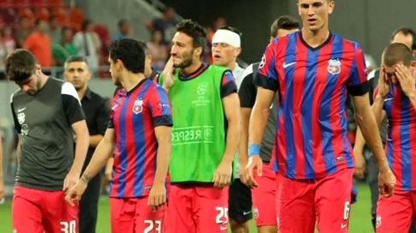 O nouă lovitură pentru Steaua, după înfrângerea cu FC Vaslui