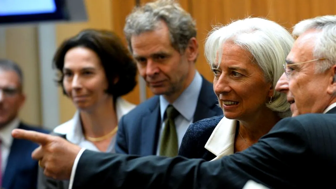 Christine Lagarde, la București: 