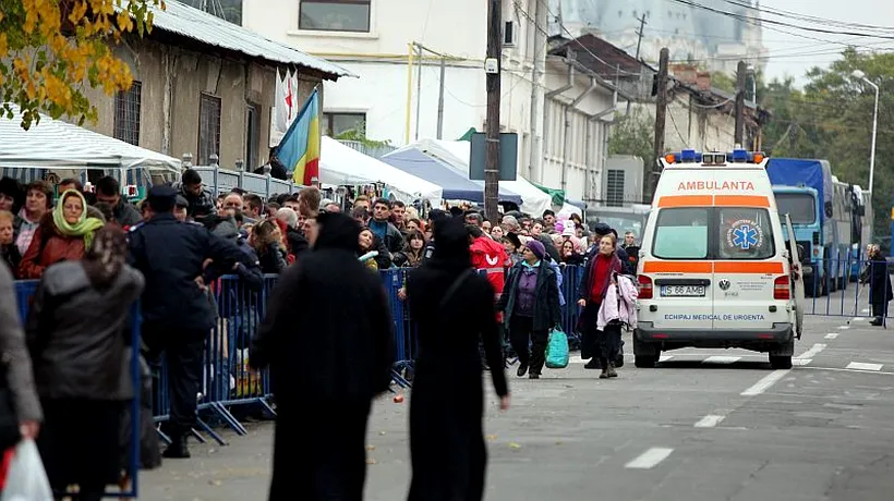 Peste 500 de intervenții medicale în timpul pelerinajului de la Iași
