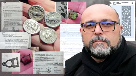 VESTIGII arheologice care ar putea fi de 2.300 de ani, descoperite de un preot din Argeș. Pădurea răsuna sub detectoarele de metale