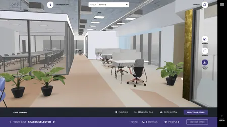 Parteneriat: Ce soluții virtuale adoptă dezvoltatorii pentru închirierea spațiilor de birouri