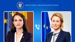 Oana Țoiu, DISCUȚII cu Kaja Kallas. Marți are loc întâlnirea în format online a liderilor Consiliului European