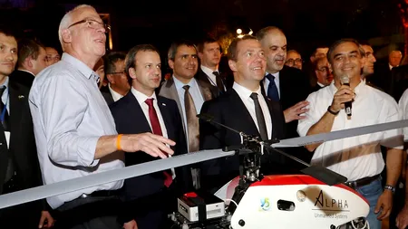 Statele Unite sunt revoltate după ce Israelul a făcut cadou o dronă premierului rus, Dmitri Medvedev