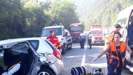 Coliziune mortală pe Valea Oltului: Accidentul, soldat cu un mort și doi răniți - FOTO