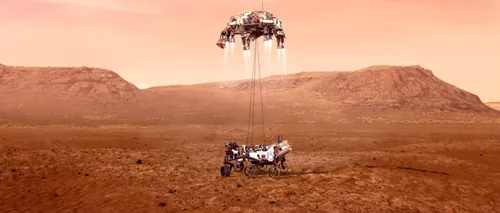 Moment istoric pe Marte! Roverul Perseverance, lansat de NASA, a atins Planeta Roșie (VIDEO)