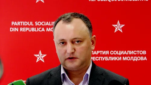 Igor Dodon, candidatul socialist la președinția Republicii Moldova, acuzat de plagiat
