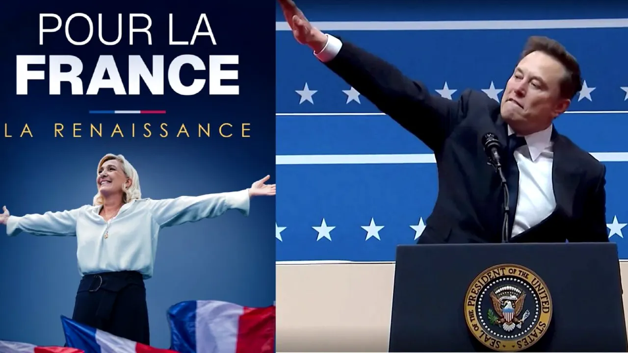 Elon Musk o susține pe Marine Le Pen la alegerile din 2027: „Este ultima speranță a Franței”