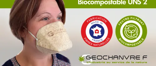 O companie produce măști din cânepă 100% compostabile: Mii de produse au fost deja comandate! - FOTO/VIDEO