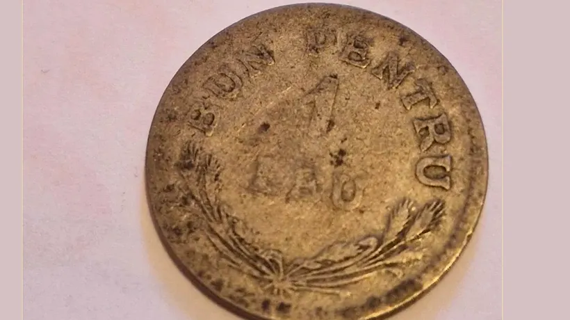 Moneda veche de 1 leu care se vinde acum, în 2023, cu 10.000 ron. Dacă o găsești acasă, ai dat lovitura!