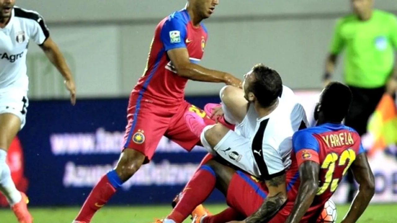 Veste teribilă după meciul Stelei: ''Are ruptură, nu avem cum să îl vedem în Europa. Lipsește două luni''