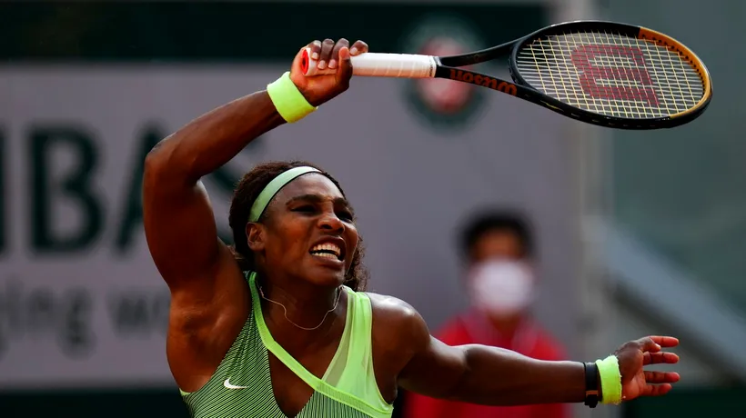 Serena Williams a fost eliminată de la Roland Garros