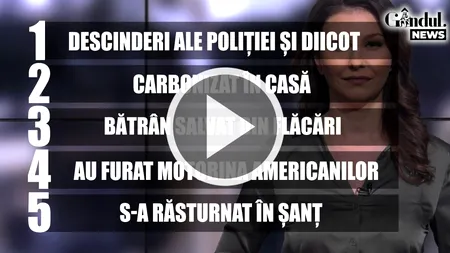 GÂNDUL NEWS. Sute de percheziții în toată țara făcute de procurorii DIICOT, ajutați de polițiști și jandarmi