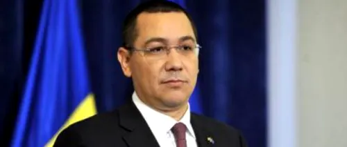 Victor Ponta: La mulți ani românilor din toată lumea cu ocazia Zilei Imnului Național