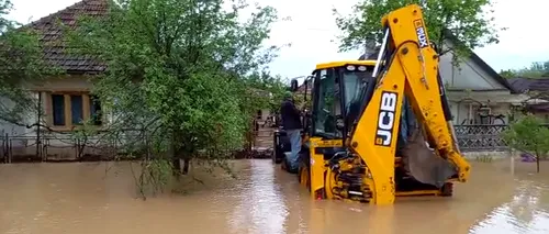 Cod portocaliu de inundații pentru zona Dobrogea, până vineri. Sunt în pericol râurile mici din Tulcea și Constanța