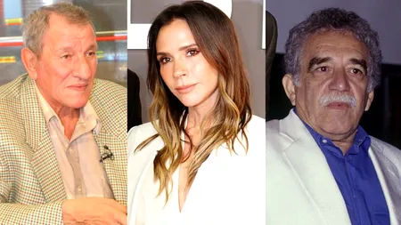 17 Aprilie, calendarul zilei: Victoria Beckham împlinește 52 de ani. Se sting Gil Dobrică și Gabriel García Márquez