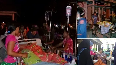 TSUNAMI devastator în Indonezia, după cu CUTREMUR de 7,5 grade