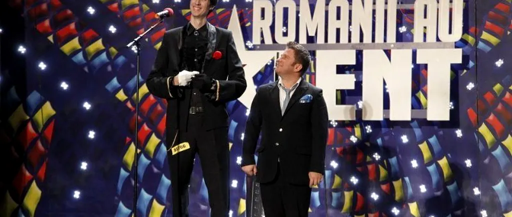 ROMÂNII AU TALENT. Cum a reușit Alexandru Satâru, cel mai înalt magician, să convingă juriul că merită să meargă mai departe în concurs