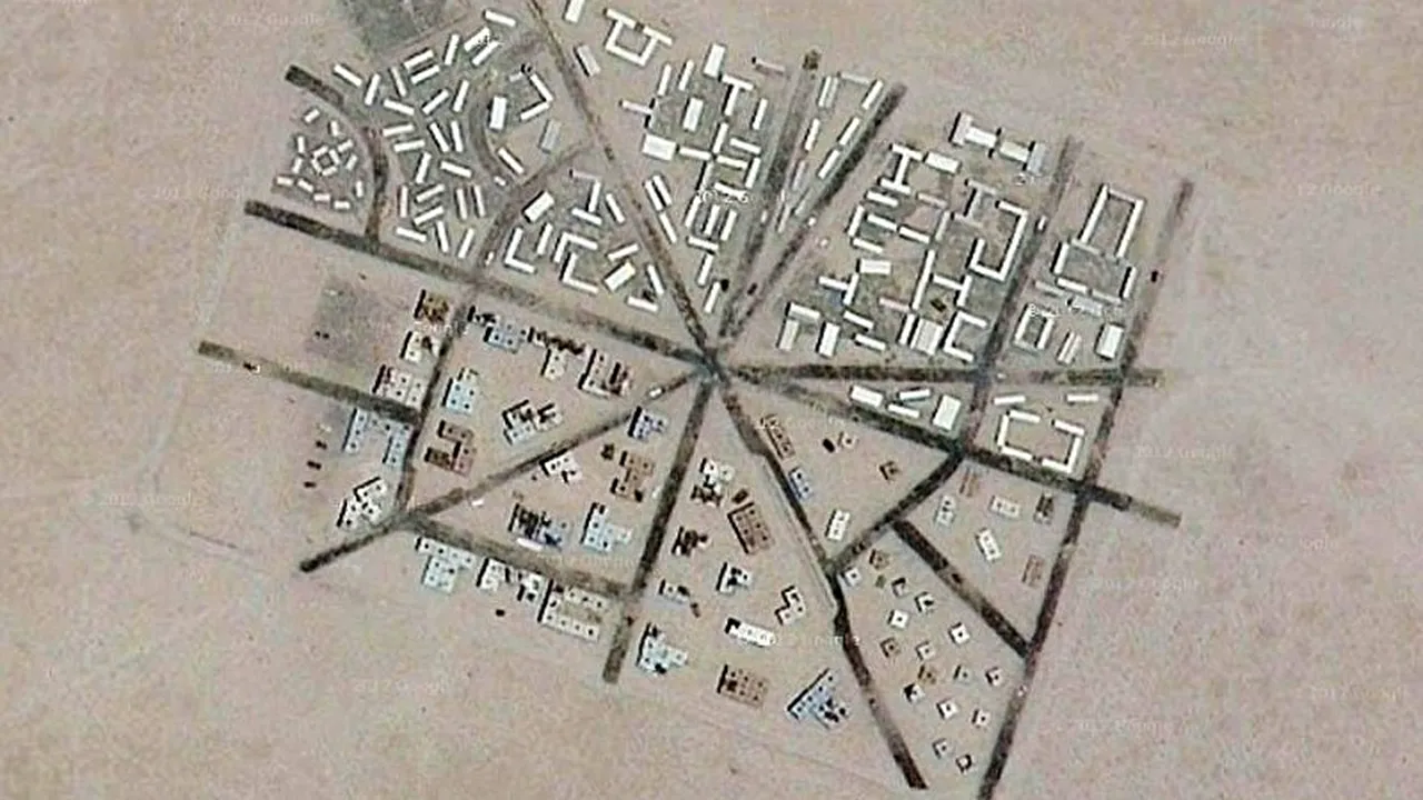 Orașul militar din inima deșertului Arizona. GALERIE FOTO 