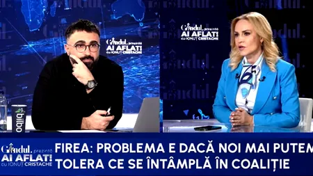 Gabriela Firea spune totul despre guvernarea alături de PNL și USR. „E un război al NERVILOR pe care PSD nu poate să-l piardă”
