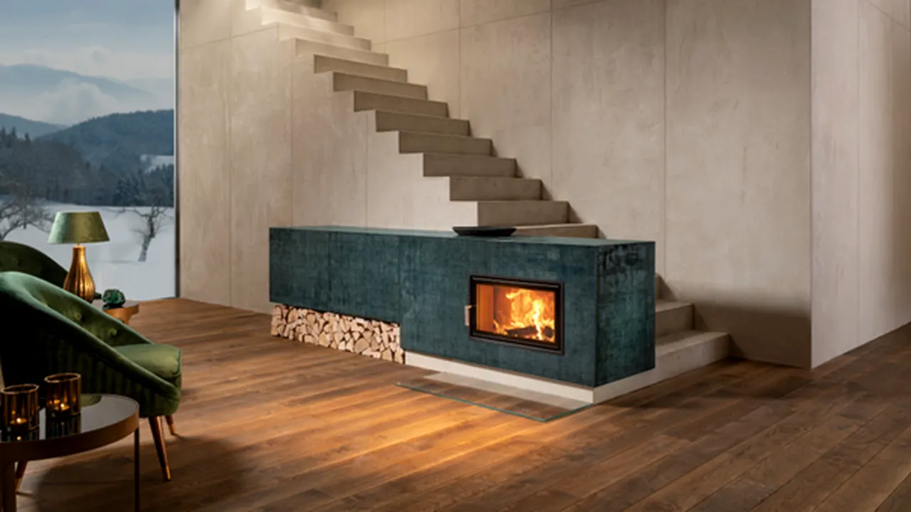 (P) Designul inedit al șemineelor în stil scandinav a început să cucerească tot mai mulți români