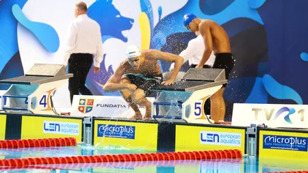 Ștafeta mixtă condusă de David Popovici obține medalia de argint pentru România la proba de 4x100 metri liber a Campionatului European de Înot