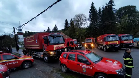 Salvatorii continuă intervenția la barajul Tăului Mare de la Roșia Montană. Ministerului Culturii: „Ne exprimăm îngrijorarea cu privire la siguranța vieților omenești”