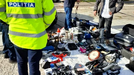 Târg de vechituri, închis de poliţiştii din Braşov. Ce amenzi s-au dat - VIDEO